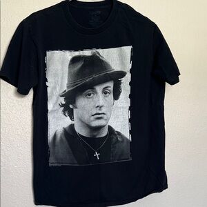 Rocky Black Graphic Tee